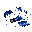 Broken Blue Glass