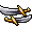 Golden Hangable Sabres
